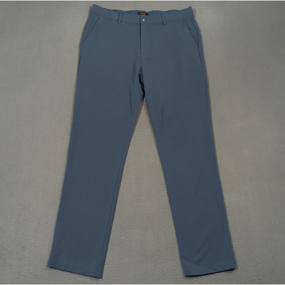 Quince Ultra-Stretch 24/7 Smart Chinos Men's 32x32 Fits 32x30 Blue Performance